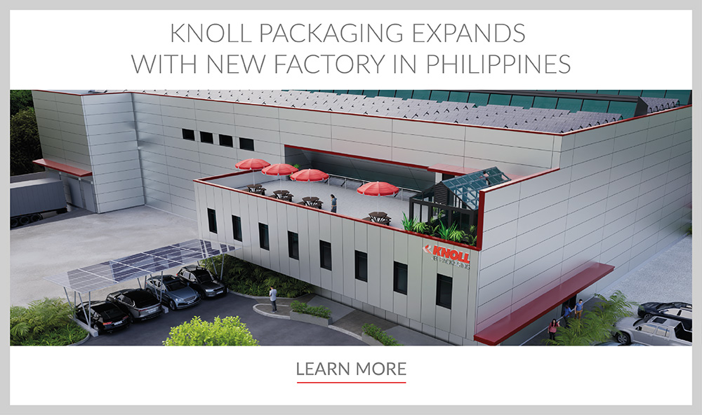 Knoll Packaging expands with new factory in Philippines