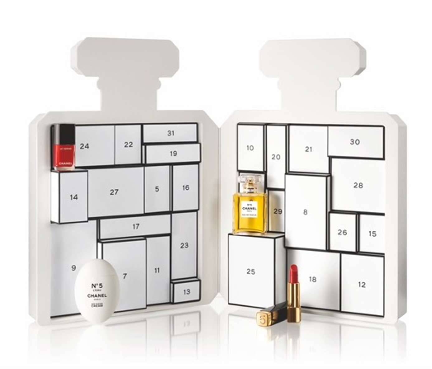 Knoll Packaging wins for Chanel Knoll Ecoform Molded Pulp Advent Calendar