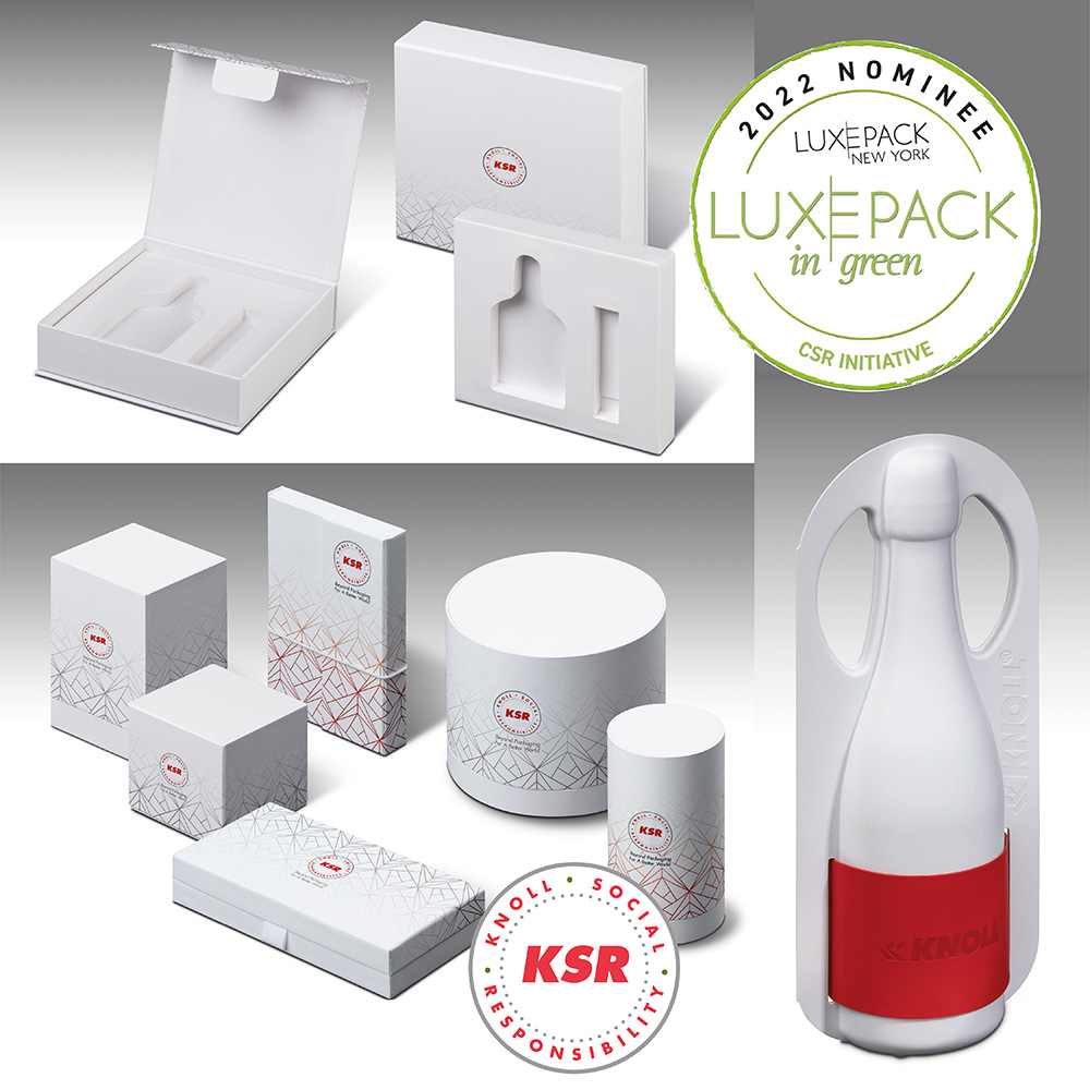 Knoll Packaging nominated for LuxePack New York in Green Awards